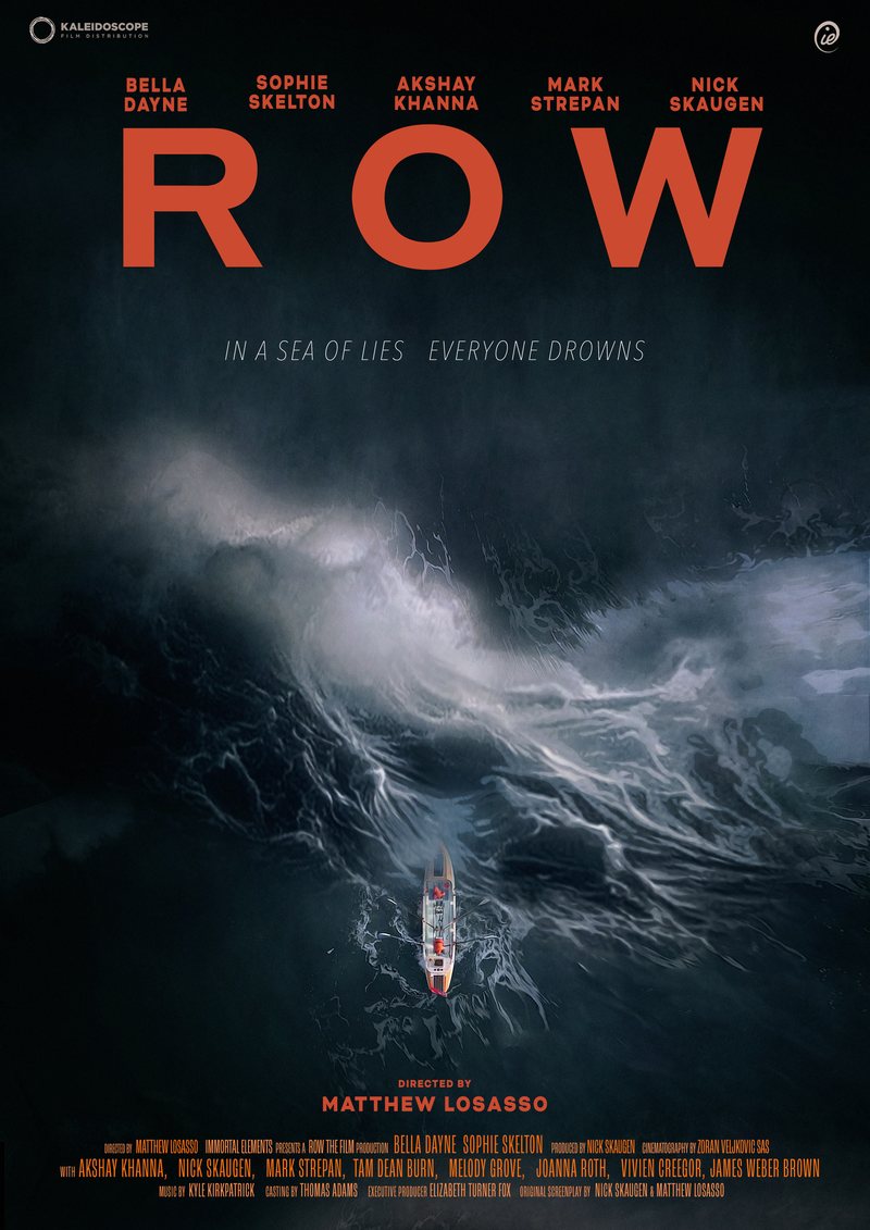 Row (2025) poster. Matt Schichter, line producer